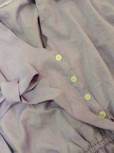 Chic Lavender Peplum Top