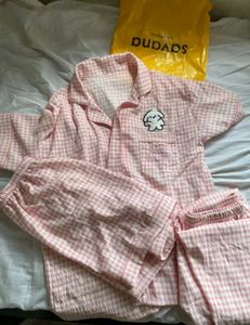 Cute Pink Pajama Set