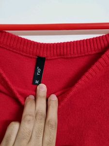Red Crop Top