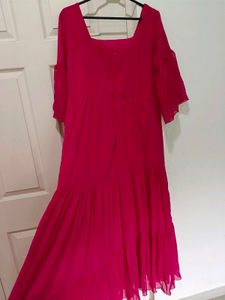 Pink Long Maxi Dress
