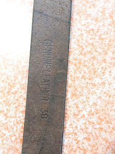 Dnmx Org. Geniune Leather Belt