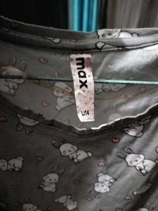 Knee Length Sleep Wear Dress