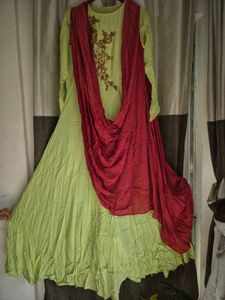 Saree Style Gown