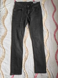 Dark Grey Denim Jeans