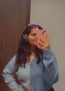 Colourblocked V-Neck Crop Top