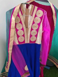 Colorful Anarkali Suit