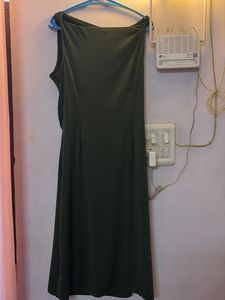 Olive Green Midi Dress