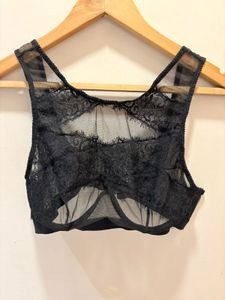 Beautiful Black Lace Under Wire Bralette