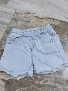 Cute Embroidered Denim Shorts