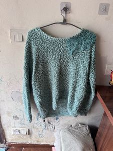 Embellished Knit Sweater
