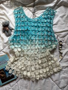 Ombre Boho Crochet Top