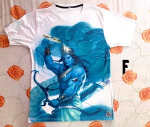 Lord Vishnu Print T-Shirt