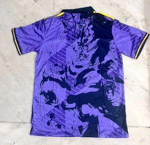 ADIDAS REAL MADRID PURPLE DRAGON JERSEY SIZE -L