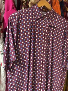 Night Wear Ser With Short And Shirt