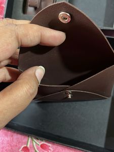 Leather Card Holder &amp; Luggage Tag Set
