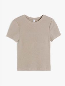 Fitted T- Shirt From H&amp;M Basics