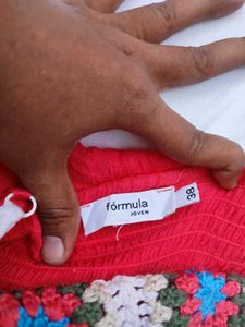 Formula Joven Crochet Dress