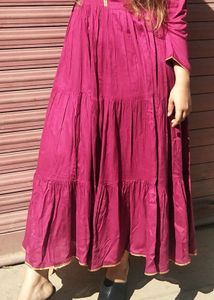 HOT PINK KURTI