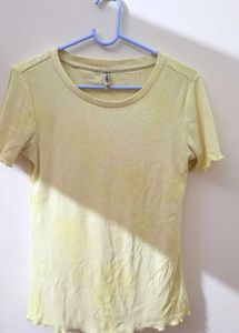Bare Denim Yellow Tshirt