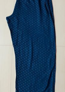 Beautiful Orange Kurta Palazzo Set, Size-M