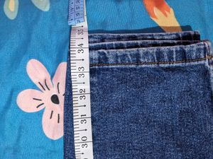 Navy Blue Denim Jeans👖(Slim Fit)