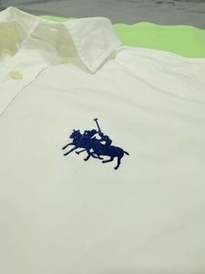 Ralph Lauren Very Rare Pony White Shirt