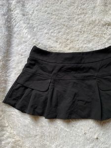 Y2K Cutest Black Mini Skirt
