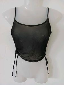 Black Sheer Cami Top