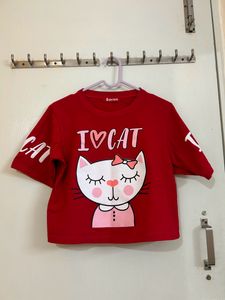 Cropped Oversized Tshirt