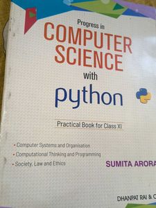 Computer Science with Python - Class XI