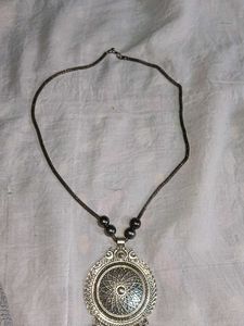 Boho Silver Necklace