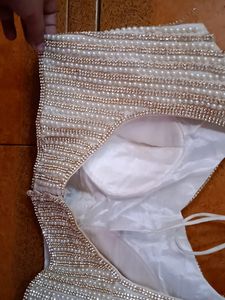 Fancy partywear blouse with heavy work