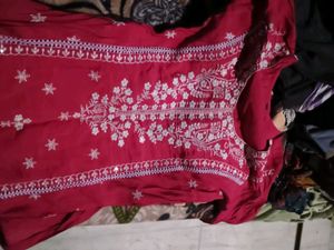 Elegant Embroidered Kurta