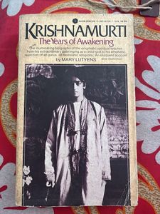 A Cotswold Mystery &amp; Krishnamurti