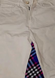 White  Jeans For Girls Size 28
