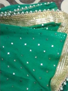 Green Choli Duppata