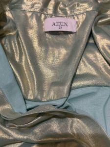 Mint Metallic Shirt