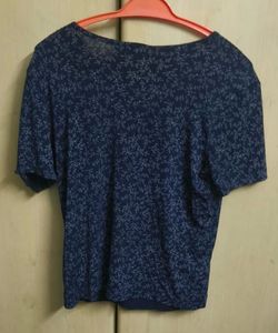 Floral Navy Blouse