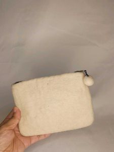 Handcrafted Pure Wool With Applique Work