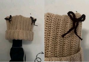 Cat Ears Crochet Hat