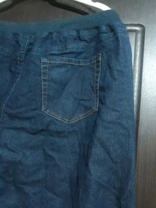 Trendy Mom Denim Blue