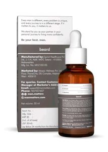 BeardGro Oil-In-Serum | Rosemary, Anagain &amp; Aminex