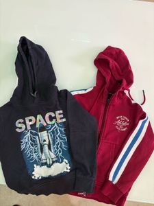 set of two hoodies