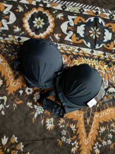 Burgundy Push-Up Bra - 36/80