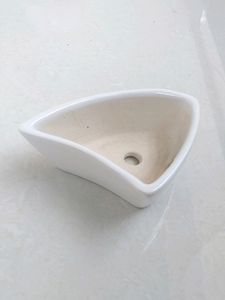 White Ceramic Pot