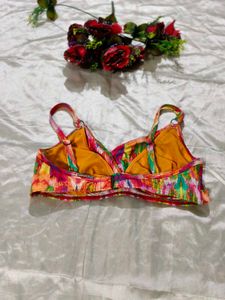 Colorful Patterned Bralette