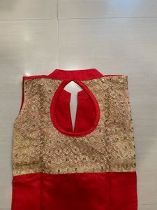 Red &amp; Gold long Kurta | Never used | brand new con