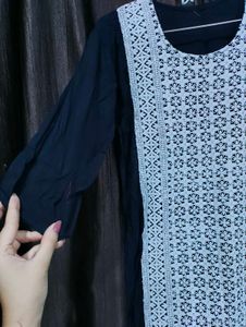 Elegant Black Kurta