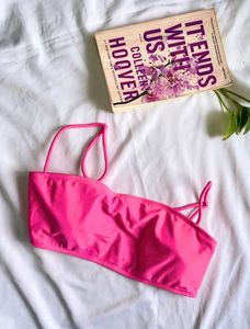 Floral Colour Print Bra