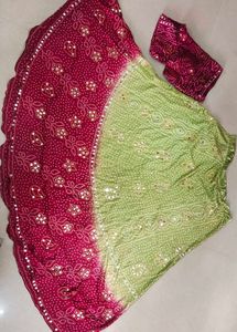 Bandhani Lehenga Choli Set